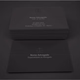 Cartão de Visita Advogado - Modelo 04