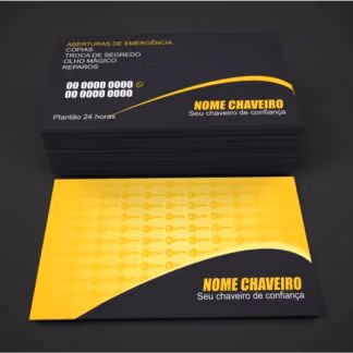 Cartão de Visita Chaveiro - Modelo 02