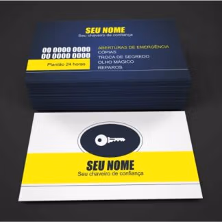 cartão de Visita Chaveiro - Modelo 01