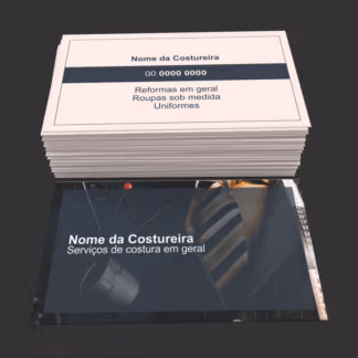 Cartão de Visita Costureira - Modelo 01
