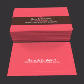 Cartão de Visita Costureira - Modelo 02