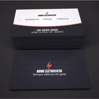 Cartão de Visita Eletricista - Modelo 01