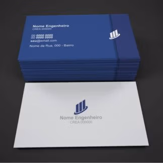 Cartão de Visita Engenheiro Civil - Modelo 01