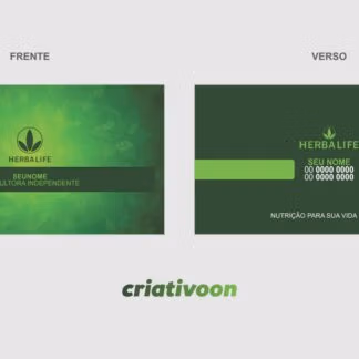 Cartão de Visita Herbalife - Modelo 02
