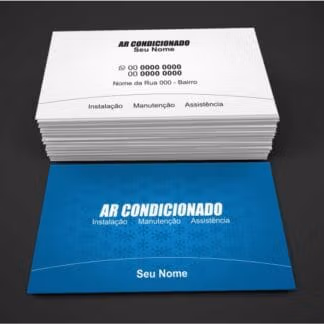 cartão de visita ar condicionado - modelo 02