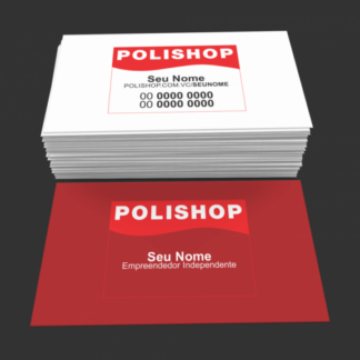 cartão de visita polishop - modelo 01