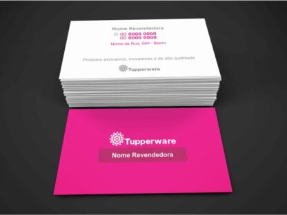 Cartão de Visita Tupperware - modelo 02