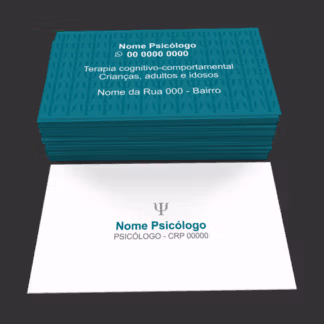 Cartão de visita psicólogo - modelo 02