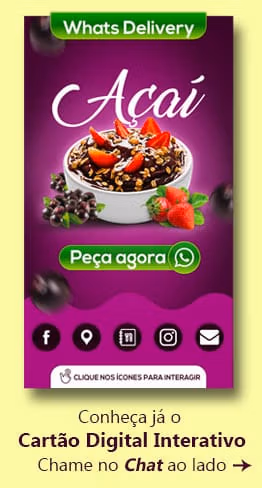 Cartão digital Interativo