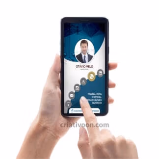 Cartão de Visita Virtual Advogado
